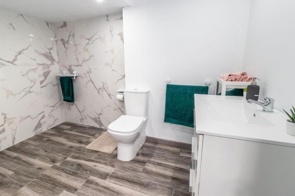 Casa Rural Con Piscina Privada, Barbacoa, Wifi Y Parking Incluido Vilovi de Onar Bagian luar foto