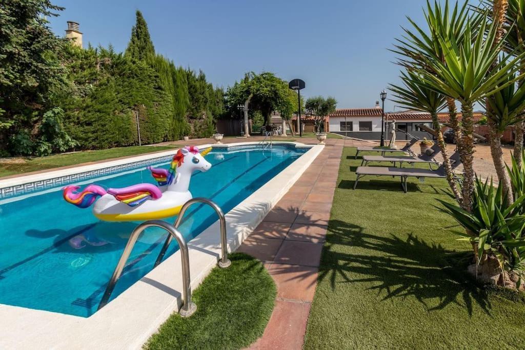 Casa Rural Con Piscina Privada, Barbacoa, Wifi Y Parking Incluido Vilovi de Onar Bagian luar foto